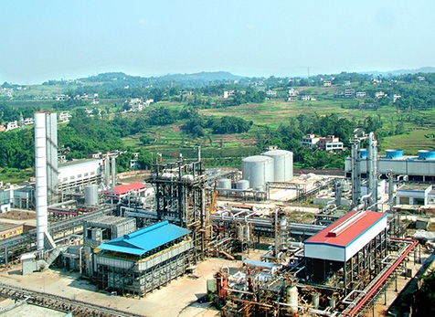 瀘天化40萬噸／年甲醇、10萬噸／年二甲醚建設(shè)工程